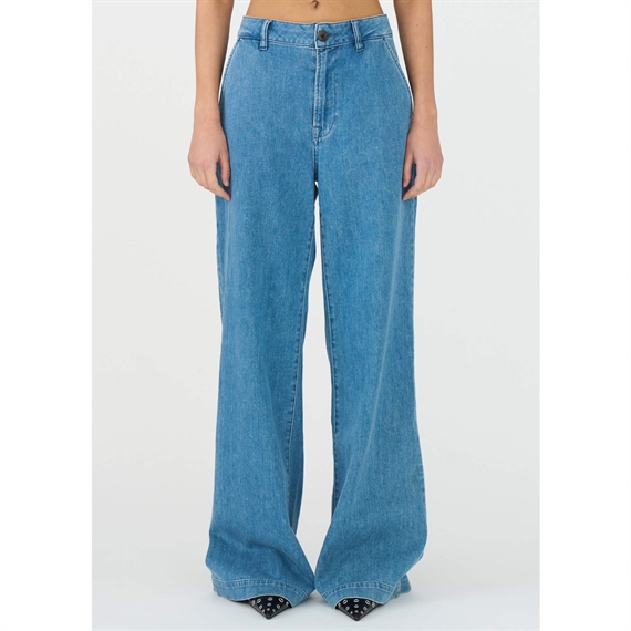 Ivy Copenhagen Augusta French Jeans Wash, Garda Blue 